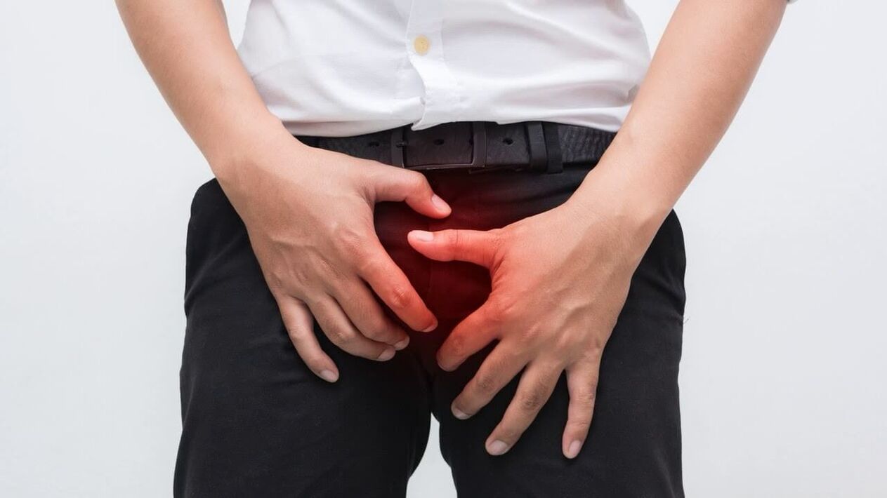 Douleur génitale avec prostatite